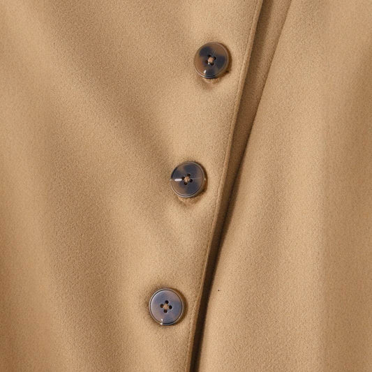 Women's Lapel Bow Knitted Jacket - Stylish Wool Blend Coat for 2025 - Buy Center