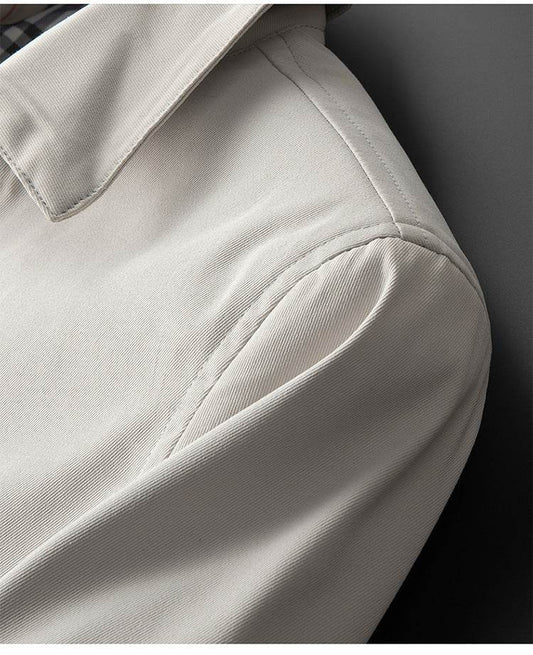 Men's Casual Loose Trench Coat - Trendy Mid-Length for Winter Style - Buy Center