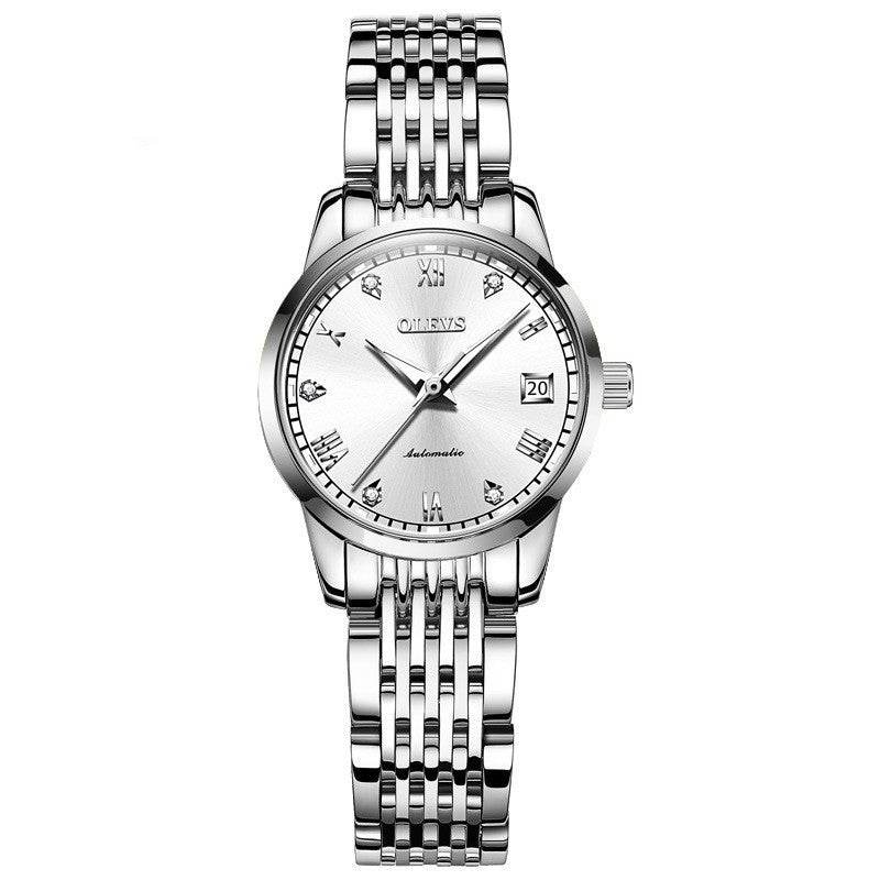 Buycenter Women's Automatic Mechanical Watch - Simple Waterproof Design - Buy Center