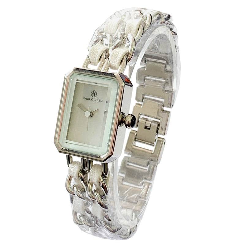 Buy Center Women's Square Dial Watch - Elegant Stainless Steel Design - Buy Center