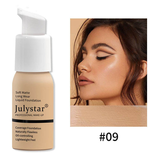 Waterproof Liquid Foundation - Long-Lasting Concealer for Flawless Skin - Buy Center