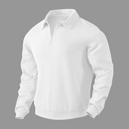 Buycenter Men's Loose-Fitting Pullover - Casual Long Sleeve Top - Buy Center