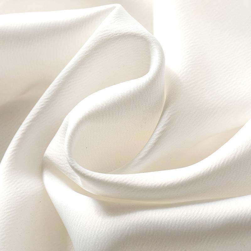 Silky Acetate Satin T-Shirt for Women - Loose Fit, Short Sleeve Style - Buy Center