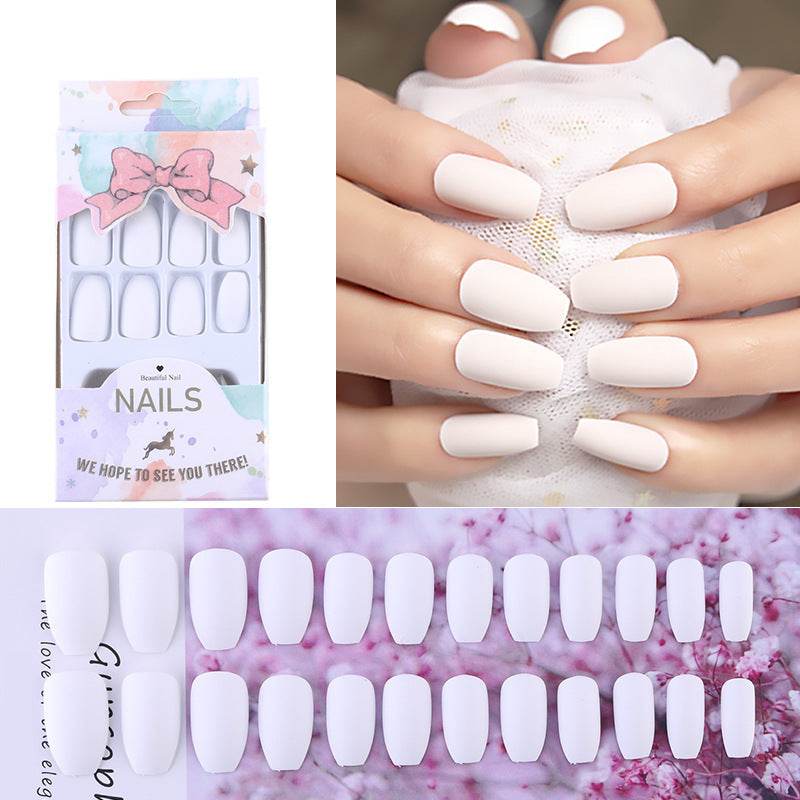 Frosted Manicure Patch - Stylish DIY Nail Stickers for Glamorous Nails - Buy Center