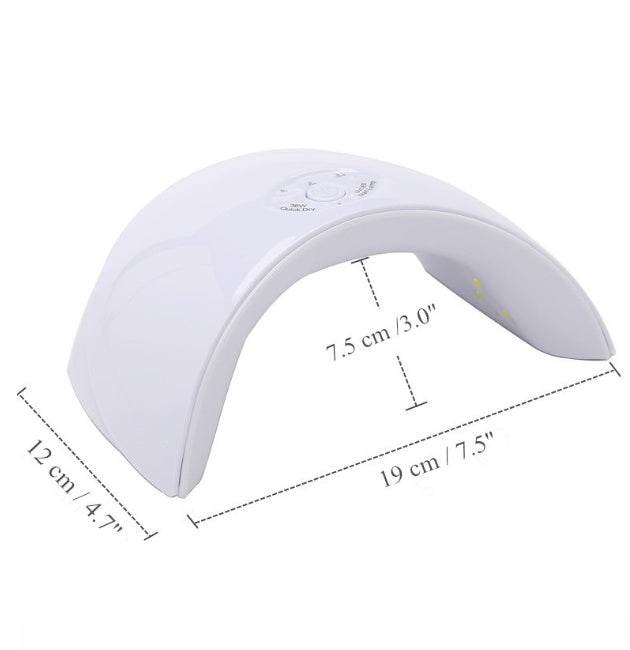 LED Phototherapy Nail Lamp - 36W Gel Dryer for Professional Manicures - Buy Center