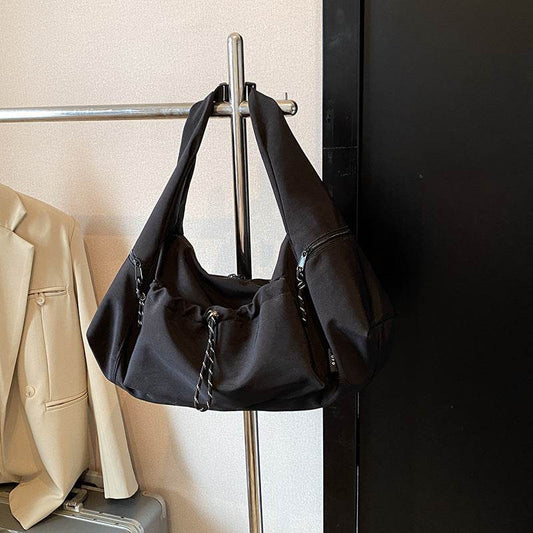 Versatile Solid Color Shoulder Crossbody Bag - Large Capacity & Trendy Colors - Buy Center