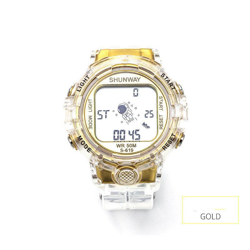 Spaceman Waterproof Watch - Sporty Lightweight Timepiece, 6 Colors - Buy Center