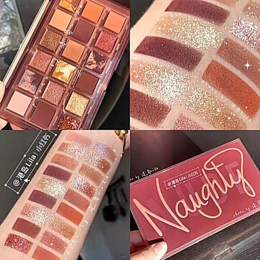 Invert Rose 18 Color Matte Eyeshadow Palette - Versatile Makeup Collection 2025 - Buy Center