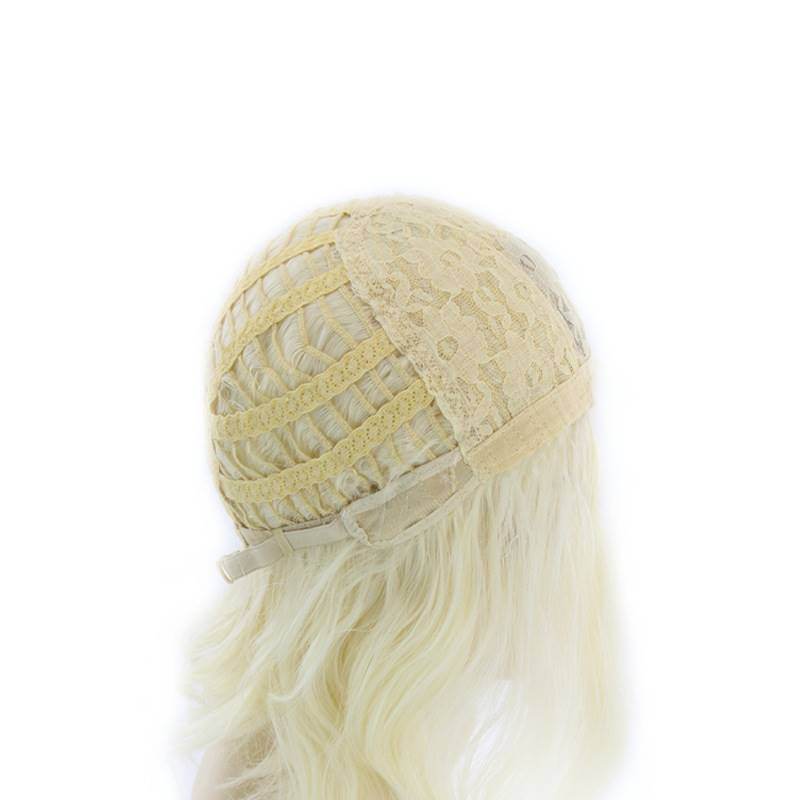 Gradient Medium-Length Curly Rose Wig - Trendy Cosplay & Everyday Style - Buy Center