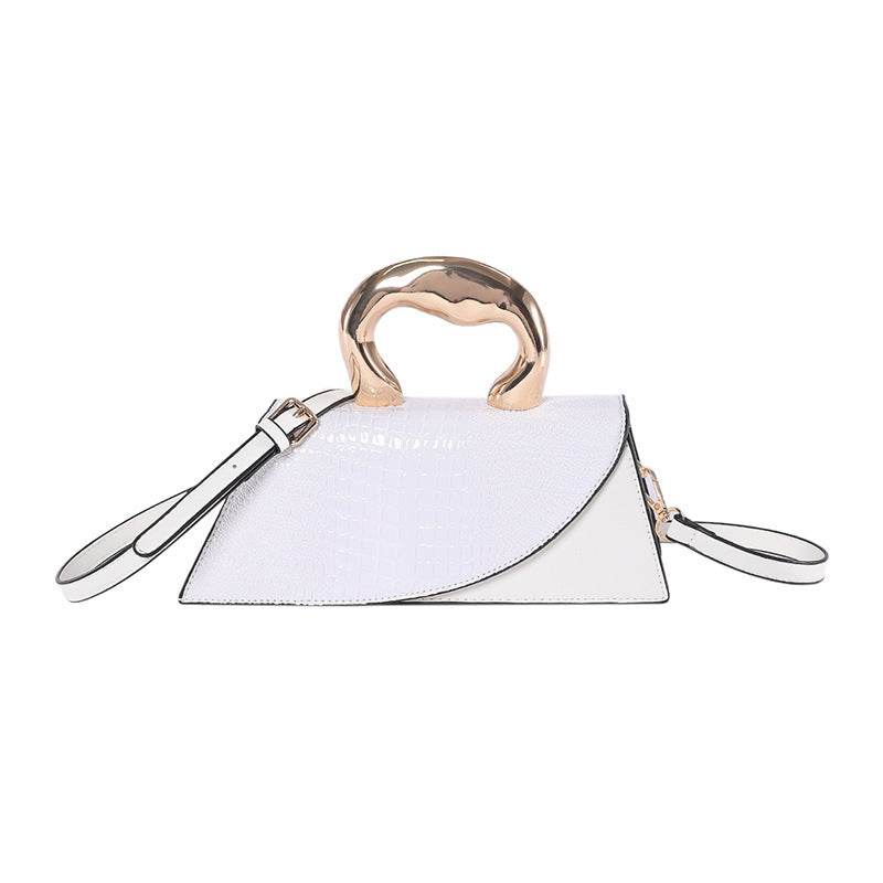 Retro Crocodile Pattern Messenger Bag - Premium Stylish Shoulder Bag - Buy Center