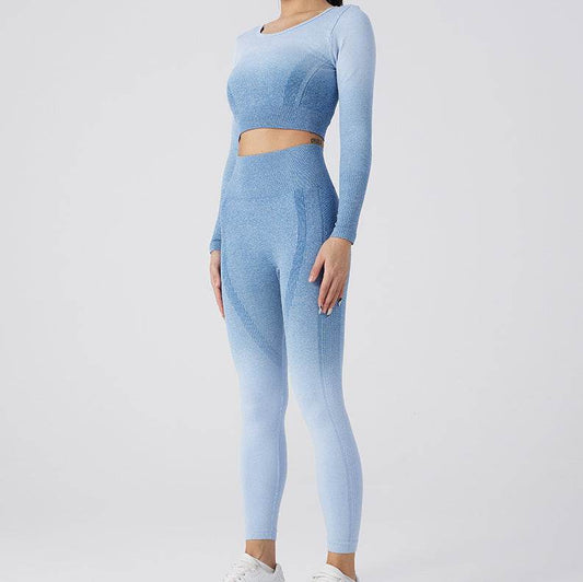 Women's Stylish Nylon Yoga Pants Set - Comfortable Workout Outfit 2025 - Buy Center