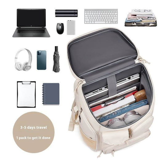 Men's Leisure Travel Backpack - Large Capacity, Breathable Oxford Cloth - Buy Center