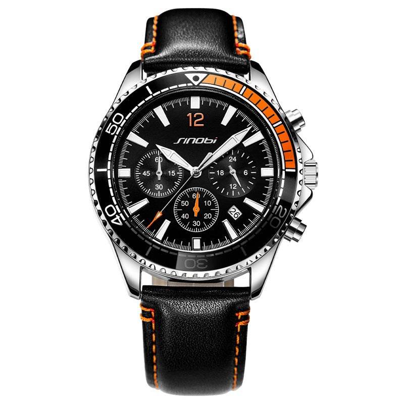 Men's Multi-Function Sport Chronograph Watch - Luminous & Water Resistant - Buy Center