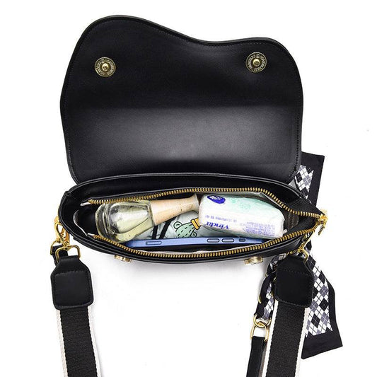Light Luxury Women's Crossbody Bag - Stylish Saddle Bag for Everyday Use - Buy Center
