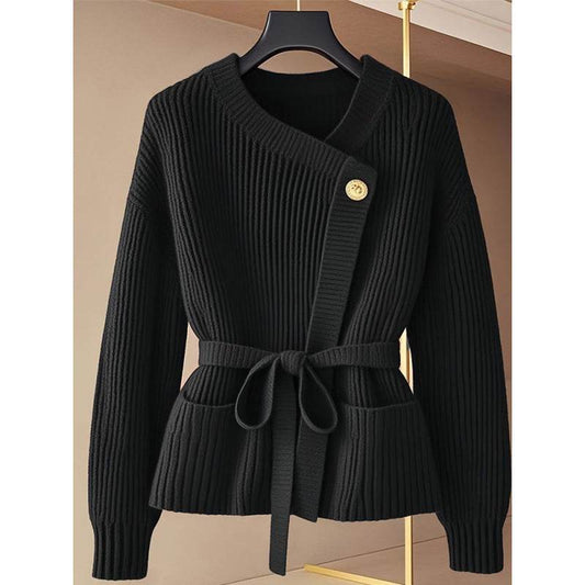 Buycenter Red Design Birthday Year Sweater - Lace Up Cardigan Style - Buy Center