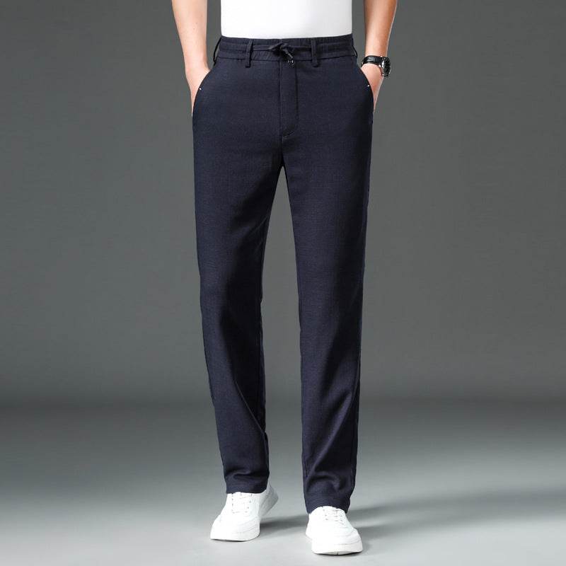 Summer Thin Cotton-Linen Trousers - Breathable Loose-Fit White Pants - Buy Center