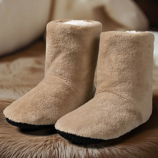 Warm Mid-Calf Fleece-Lined Boots for Women - Cozy, Stylish & Trendy - Buy Center