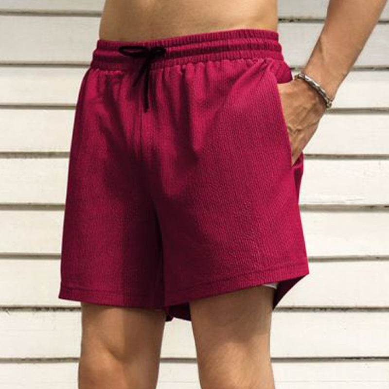 Buycenter Casual Beach Shorts for Men - Lightweight Polyester, Summer Style - Buy Center