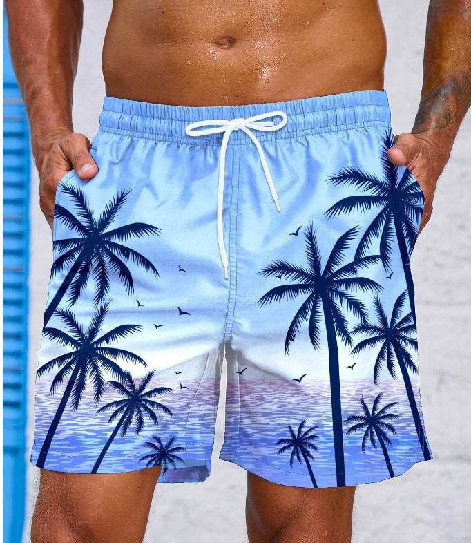 Buycenter Men's 3D Printed Camouflage Beach Shorts - Fashionable & Comfortable - Buy Center