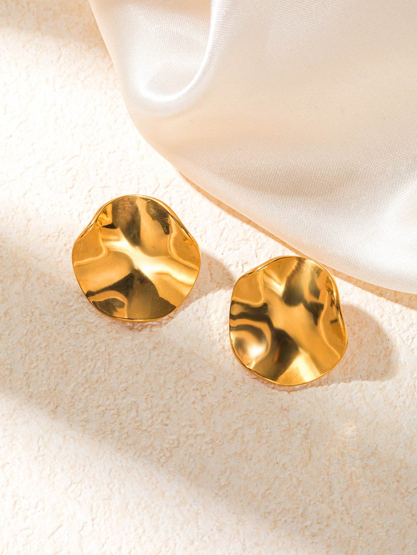 Retro Electroplated Earrings - Premium Titanium Steel for Women’s Style - Buy Center