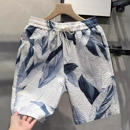 Buycenter Men's Loose Casual Beach Pants - Striped Lightweight Comfort - Buy Center