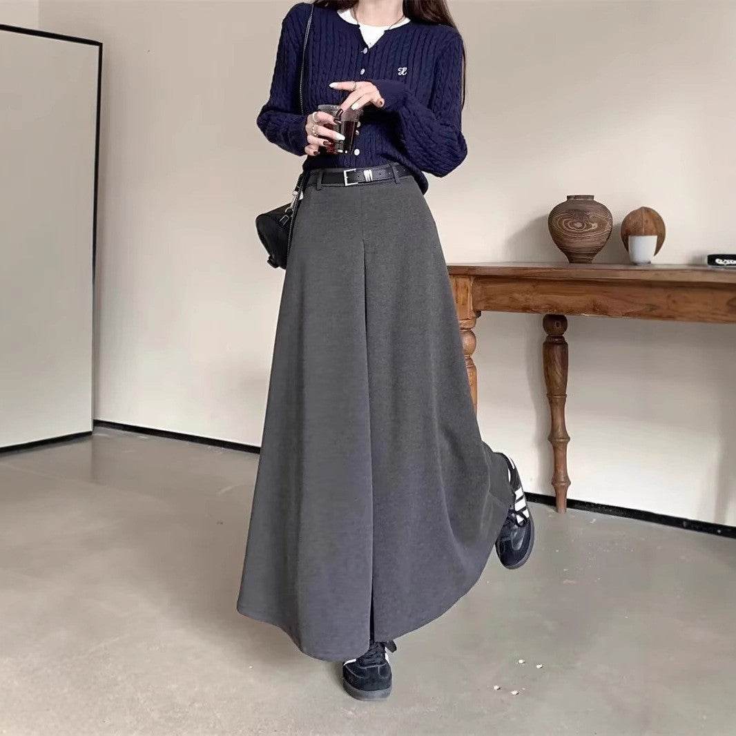 Versatile Half Length Swing Skirt - Casual Ruffle Design Plus Sizes - Buy Center