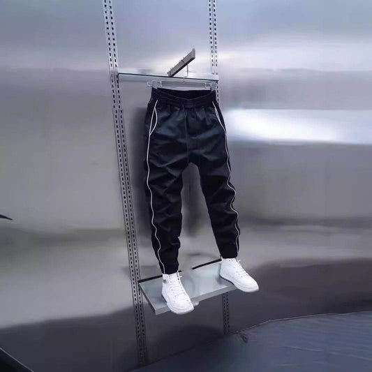 Men's Ankle-Tied Harlan Cargo Pants - Casual Workout, Loose Fit - Buy Center