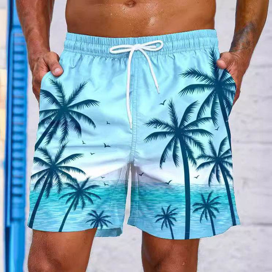 Buycenter Men's 3D Printed Camouflage Beach Shorts - Fashionable & Comfortable - Buy Center