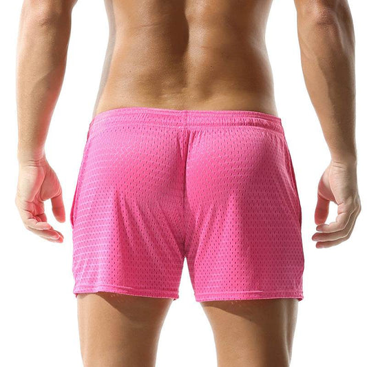 Buycenter Men's Loose Fashion Sport Boxers - Solid Color Casual Shorts - Buy Center