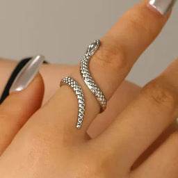 Buycenter Snake-Shaped Fashion Ring - Personalized Women's Jewelry - Buy Center