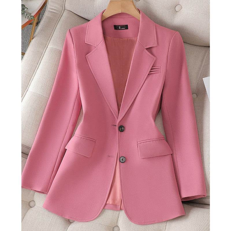 Buycenter Casual Suit Jacket for Women - Stylish Urban Pink, Brown, Black - Buy Center