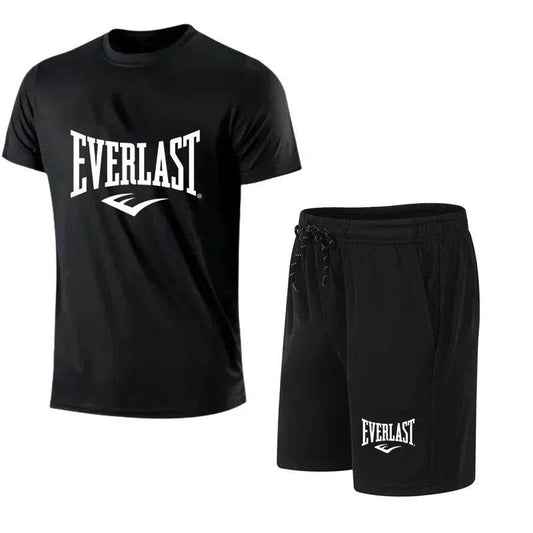 EVERLAST Men's T-Shirt and Shorts Set - Sporty Leisure Wear for Summer - Buy Center