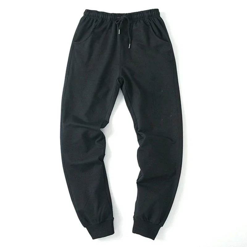 Men's Solid Zipper Hoodie & Pants Set - Casual Spring/Fall Fitness - Buy Center