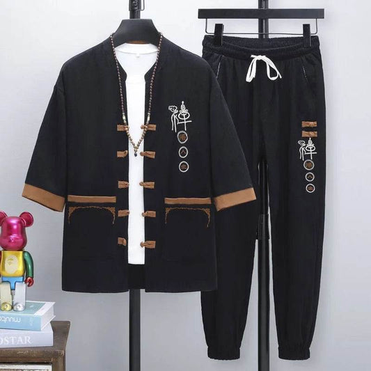 KOLMAKOV Men's Summer Printed Sports Suit - Casual & Breathable Set - Buy Center