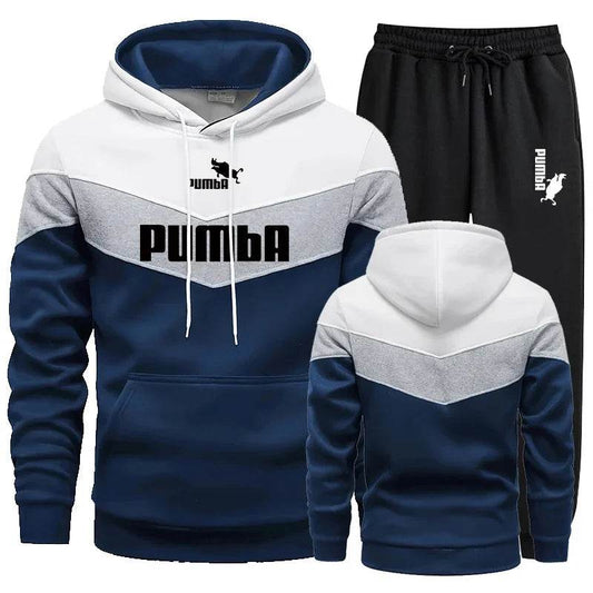 GOYN Casual Mens Tracksuit Set - Cozy Hooded Sweatshirt & Joggers - Buy Center
