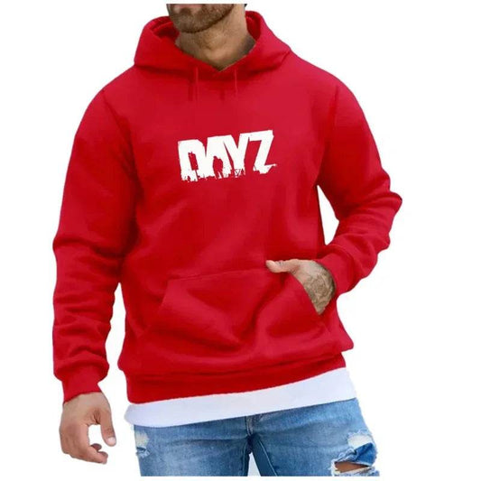 Fashion Dayz Printed Men's Hoodie - Casual Fleece Streetwear Top - Buy Center