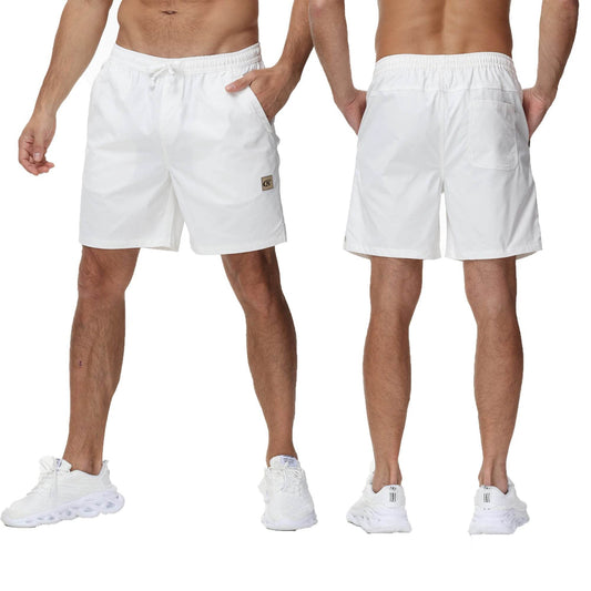Men's Casual Twill Shorts - 7 Inch Stretch Cargo with Zipper Pockets - Buy Center
