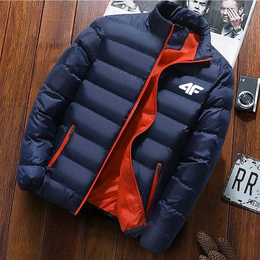 2024 Men's Waterproof Windbreaker Jacket - Warm Autumn Zip-Up Coat - Buy Center