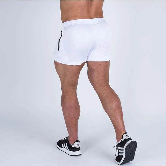 YOSHINEE Men's Quick Dry Shorts - Elastic Waist & Zipper Pockets for Summer - Buy Center