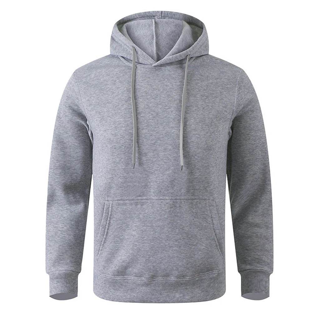 Casual Solid Color Hoodies - Men's & Women's Warm Streetwear Pullover - Buy Center