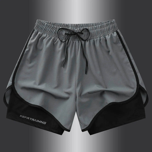 Men's Summer Casual Shorts - Anti-Exposure Double-Layer Running Pants - Buy Center