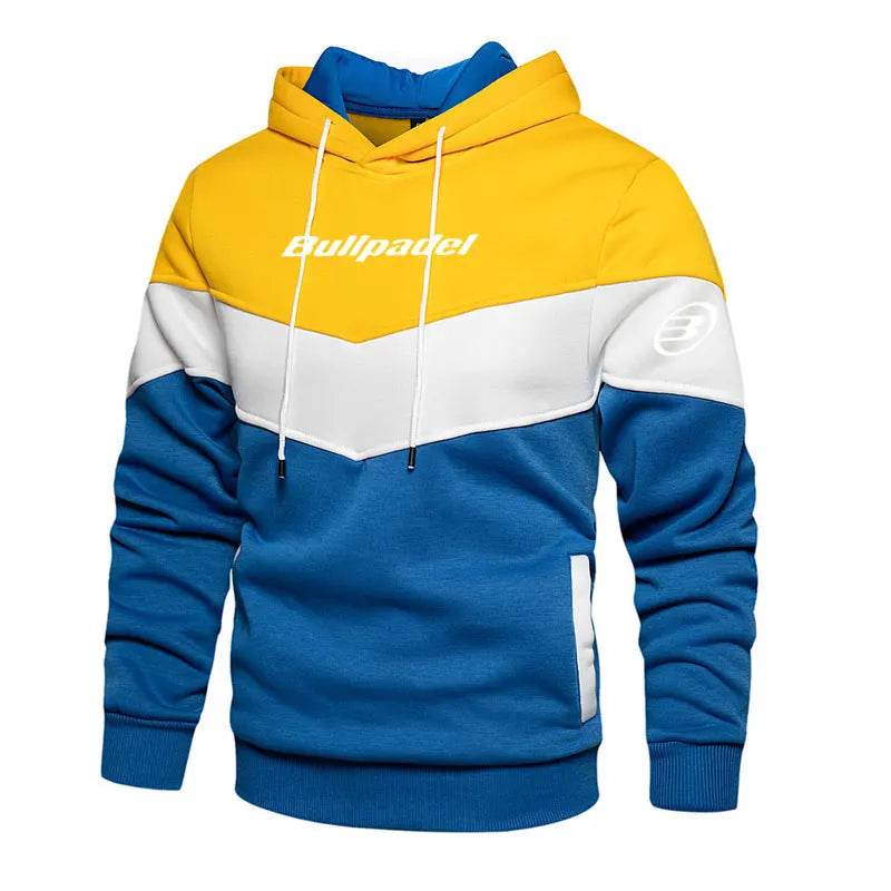 Men’s Trendy Letter Printed Hoodie - Fleece Pullover for Casual Style - Buy Center