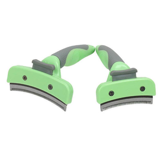 Eco-Friendly Green Pet Comb - Easy Cat Hair Removal & Grooming Tool - Buy Center