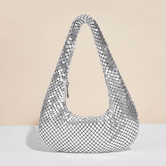 Women's Fashion Handbag - Stylish Aluminum Sheet Underarm Bag for Parties - Buy Center