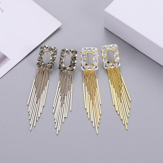 Buycenter Exaggerated Tassel Earrings - Irregular Fashion Trends for Women - Buy Center