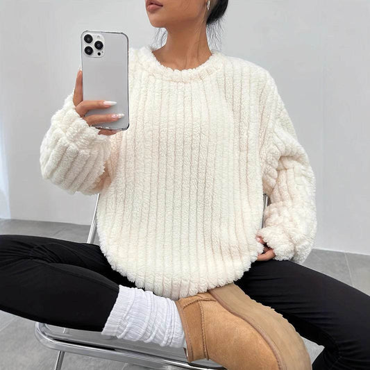 Buycenter Coral Velvet Pajamas for Girls - Cozy Thermal Flannel Style - Buy Center