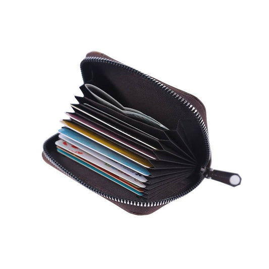Organ-Style Men’s Wallet - Anti-Theft Design with Multiple Card Slots - Buy Center