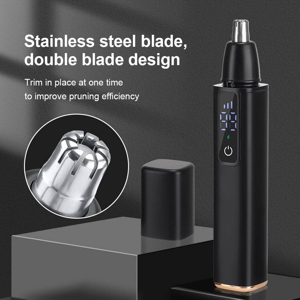 Men's Electric Nose Hair Trimmer - Rechargeable with Digital Display - Buy Center