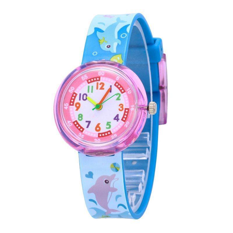 Cute Children's Silicone Cartoon Watch - Lightweight & Durable Fun Design - Buy Center