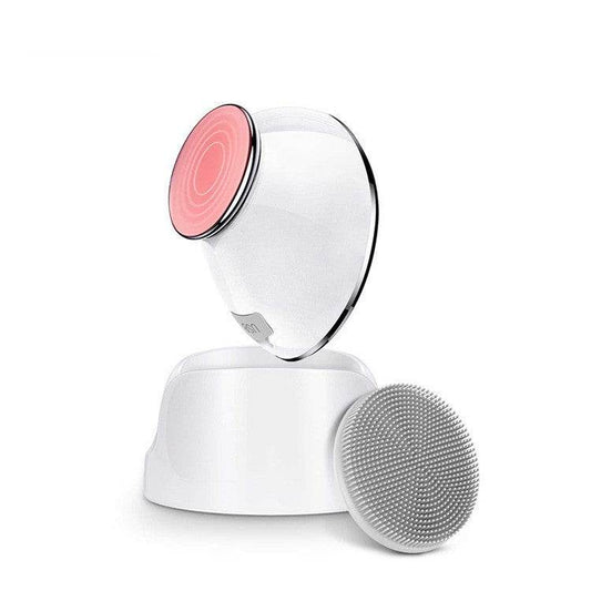 Ultrasonic Silicone Electric Facial Cleanser - Waterproof & Rechargeable Design - Buy Center